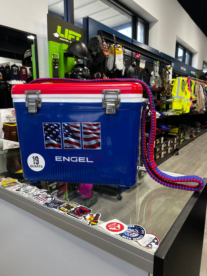Engel UC19 Drybox Cooler with Custom Shoulder Strap