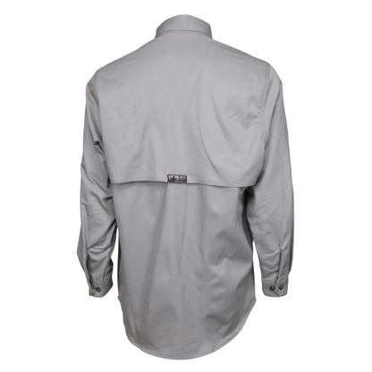 MCR Safety Summit Breeze® FR Vented Long Sleeve Shirt, Gray - CAT2 (SBS2001)