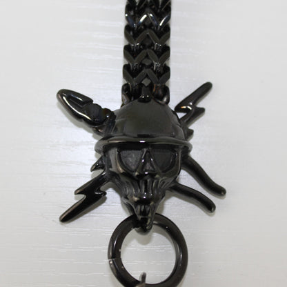 Paracord Glove Clips with Skull